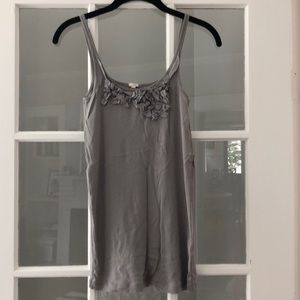 Jcrew grey tank top